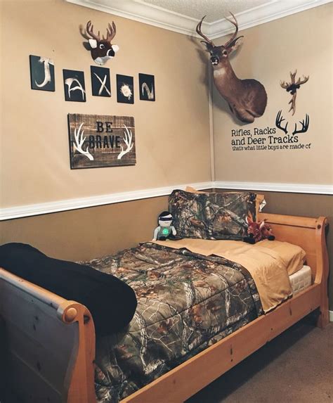 Toddler Room Deer And Camo Coltons New Room Boys Hunting Room Camo