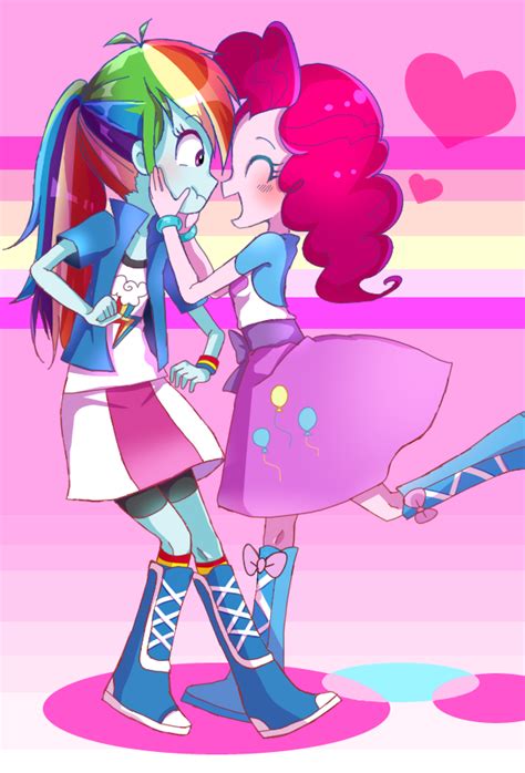 Rainbow Dash And Pinkie Pie Love