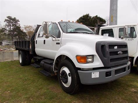 2004 Ford F650 Flatbed Dump Vinsn3frww65f04v670608 Sa Cummins