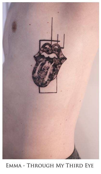 Corset Tattoo Ribcage Tattoo Forearm Tattoos Sleeve Tattoos Rolling Stones Tattoo Rolling
