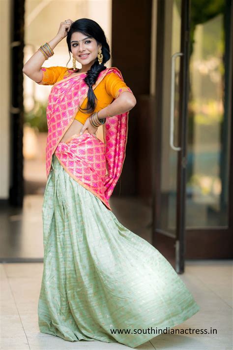 Pavithra Lakshmi In Half Saree Stills Hd South Indian Actress