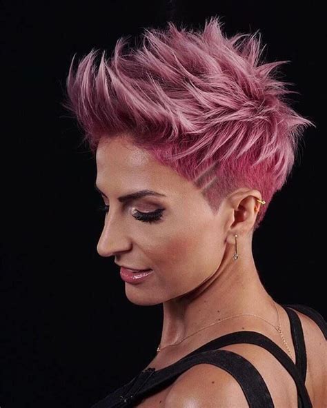 55 Pink Hair Styles To Pep Up Your Look The Cuddl Short Hair Styles