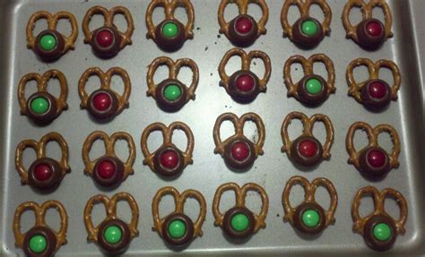 Vanilla extract, red gel food coloring, all purpose flour, hershey's kisses and 5 more. Reindeer Treats. Pretzels, Hershey's Kisses and M's ...