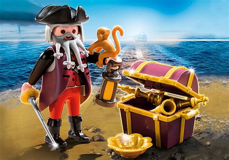 Playmobil Pirate With Treasure Chest Best Educational Infant Toys