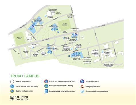 Accessibility Campus Maps Dalhousie University