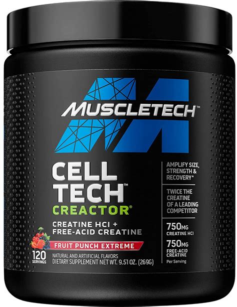 MuscleTech Cell Tech Creactor Creatine HCL