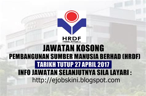 Regulates registration of employers to whom act applies. Jawatan Kosong Pembangunan Sumber Manusia Berhad (HRDF ...