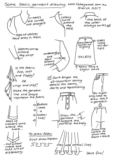 Well, there actually are tutorials on youtube but they're a little complicated for beginners. How to draw clothes - The Craft of Clothes
