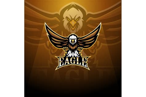 Eagle Esport Mascot Logo By Visink