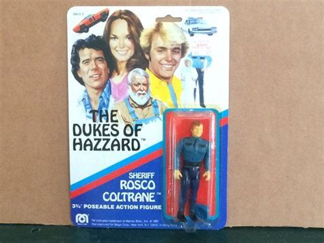 Dukes Of Hazzard Sheriff Rosco Coltrane 375 Poseable Etsy Action