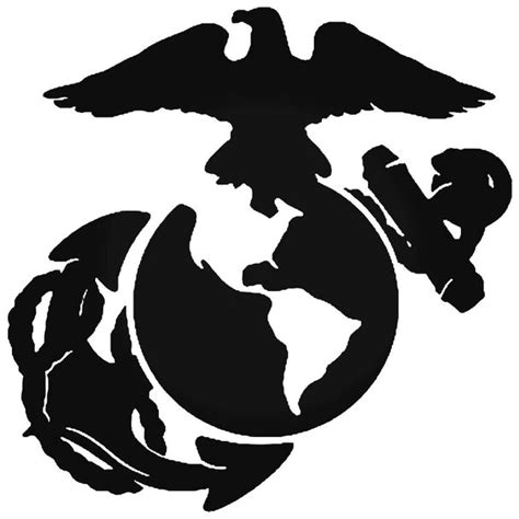 Usmc Marines Corps Emblem Vinyl Decal Sticker Marine Corps Emblem Marine Corps Usmc