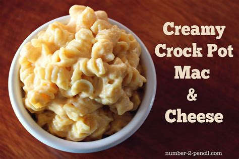 Do i add water when making pot roast in the crock pot? Creamy Crock Pot Macaroni and Cheese - No. 2 Pencil