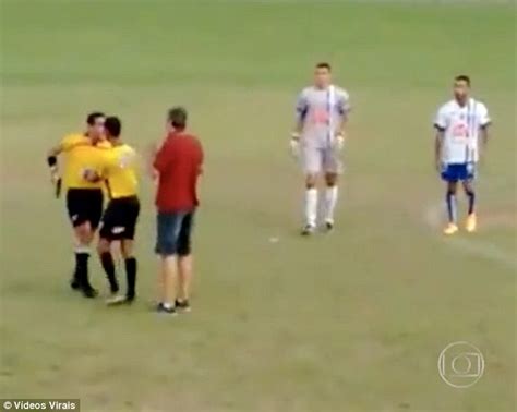 Brazilian Referee Pulls Gun On Players During Red Card Dispute Sports Nigeria