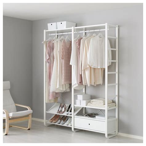 Get inspired by beautiful bedroom storage ideas on ikea.ca! ELVARLI open storage unit white 165x40x216 cm | IKEA ...