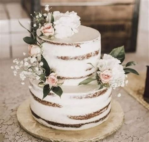 Naked Wedding Cakes For Stylish Celebrations Hitched Co Uk Wedding