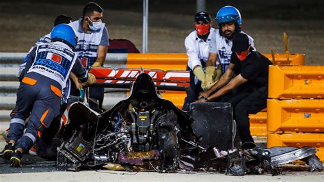 Unfallbericht Zum Grosjean Crash In Bahrain 2020 Auto Motor Und Sport
