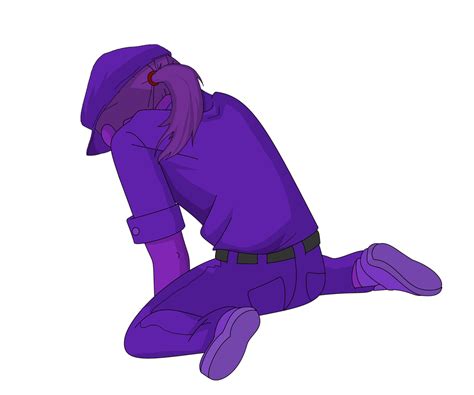 Vector Vincent Purple Guy Crying By Shadethecb On DeviantArt