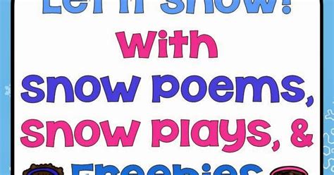 Lmn Tree A Snowstorm Of Snow Poems Plays Free Resources And Activities