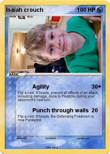 pokémon isaiah crouch agility my pokemon card