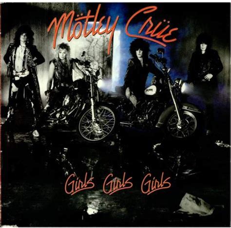 Girls Girls Girls 1987 Vinyl Record Vinyl Lp Mtley Crue