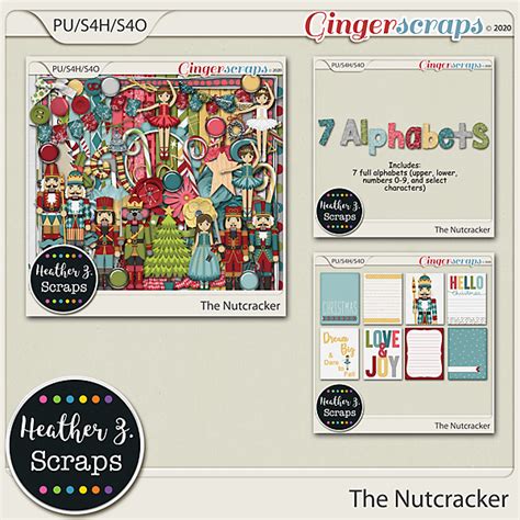 Gingerscraps Bundled Goodies The Nutcracker Bundle By Heather Z
