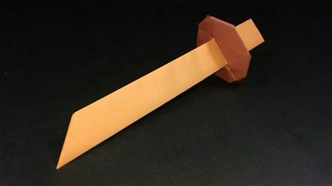 Paper Sword Without Glue Or Tapeeasy Paper Crafts Without Gluepaper