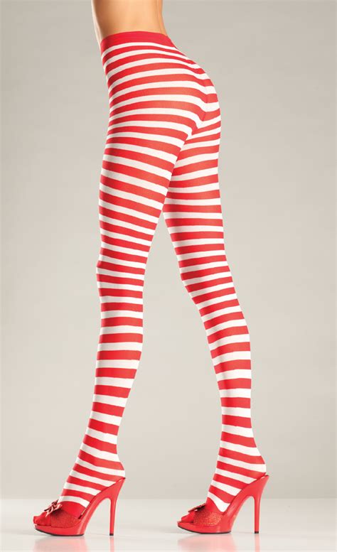 striped tights