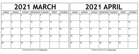 Calendar April To March Best Calendar Example