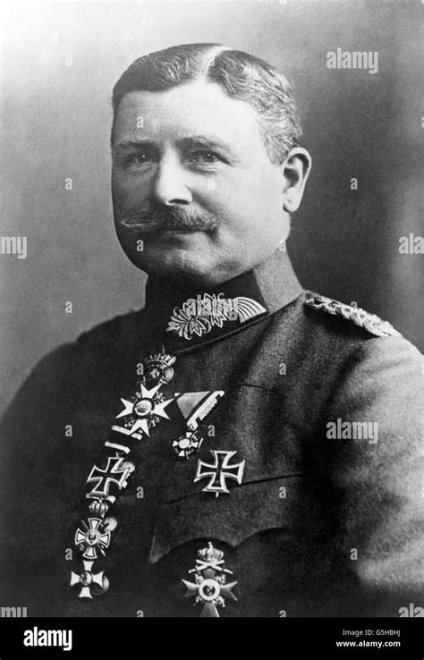 World War One German General Wilhelm Groener Stock Photo Alamy