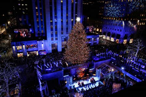 El árbol De Navidad Del Rockefeller Center Ya Ilumina A Nueva York Fotos