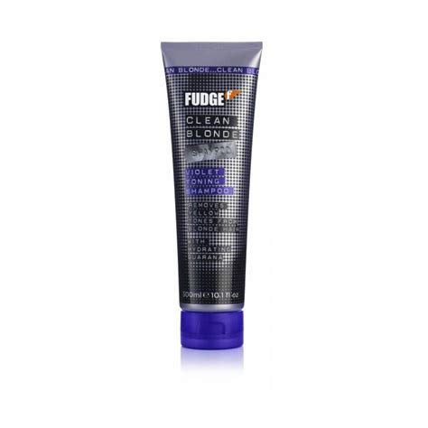 Many women think that purple shampoo will neutralize brassy tones when in reality blue shampoo might be exactly what they need. Fudge Purple Shampoo 300ml - Free Overnight Delivery