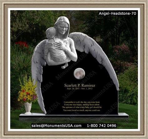 Headstones With Angels Headstones Grave Headstones Cemetery Statues