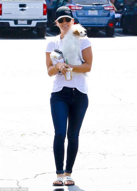 Kaley Cuoco Wows In Jeans And A T Shirt While On Coffee Run As She