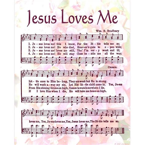 Yes Jesus Loves Me The Bible Tells Me So Song Img Stache