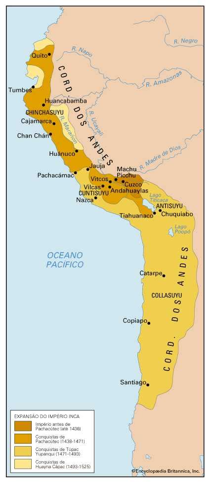 Civilização Inca Território