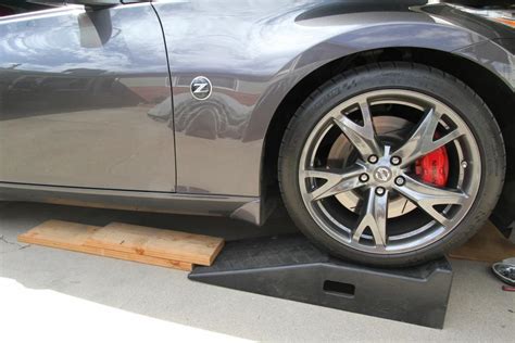 17 degree angle for low clearance vehicles. VWVortex.com - Ramps for changing oil on a lowered car?