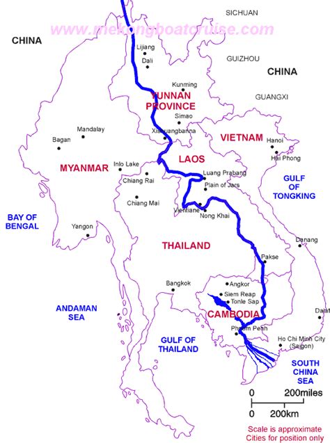 Travel Blog Laos Geography