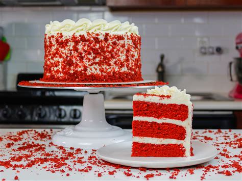 red velvet layer cake delicious recipe from scratch