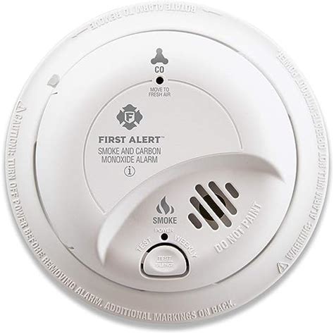 First Alert Brk Sc 9120b Hardwired Smoke And Carbon Monoxide Alarm With