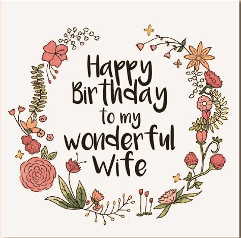 Congratulations and happy anniversary, my darling! Happy Birthday Wife - Wishes, Quotes, Messages | Happy ...
