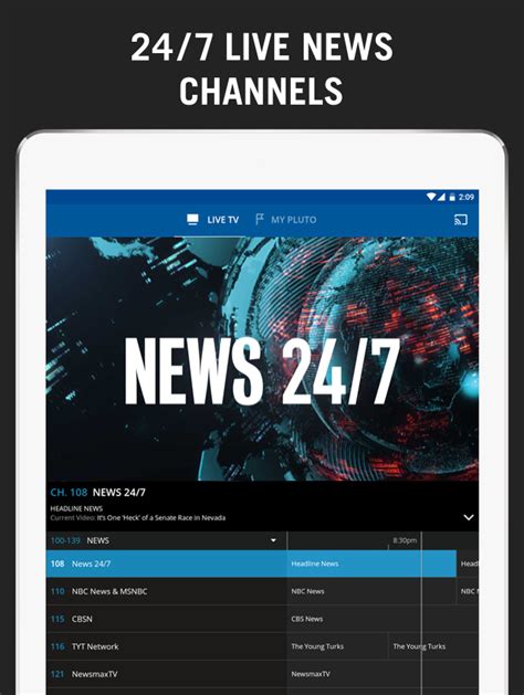 Create your own tv with your favorite content. Pluto TV - It's Free TV - Android Apps on Google Play