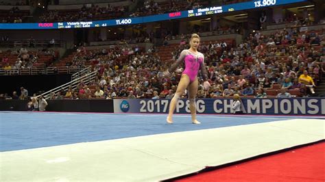 Emily Gaskins Floor Exercise P G Championships Senior Women Day YouTube