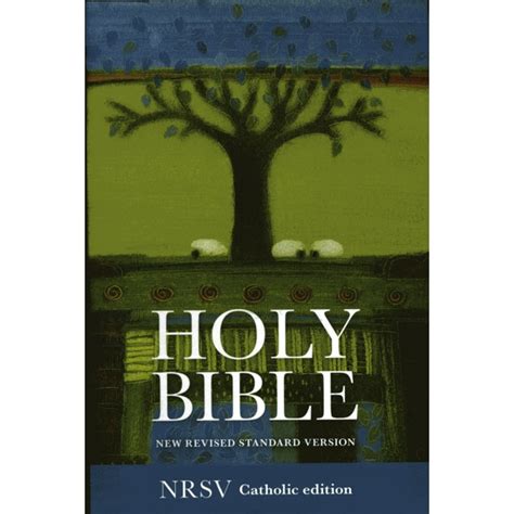 Catholic Bible New Revised Standard Version Nrsv Anglicized Edition