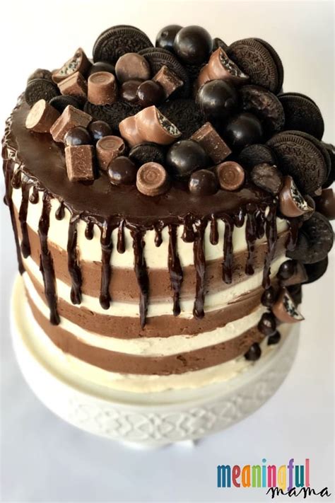 5 stars (114) rate this recipe. 7 Layer Oreo Chocolate Mousse Cake