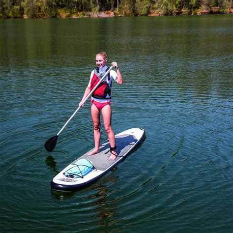 Bestway Inflatable Hydro Force Stand Up Paddle Board Green Gray