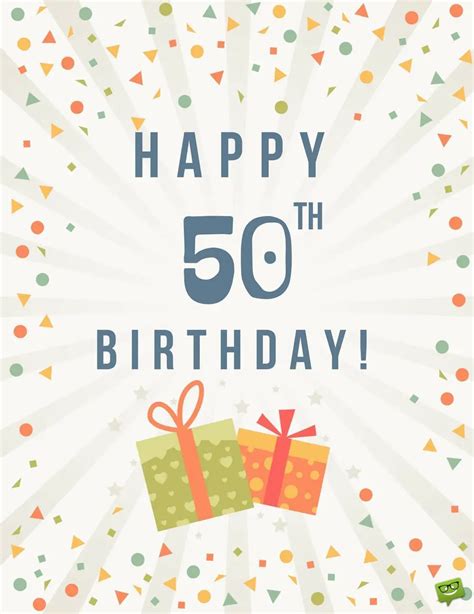Happy 50th Birthday Funny And Sweet Birthday Wishes