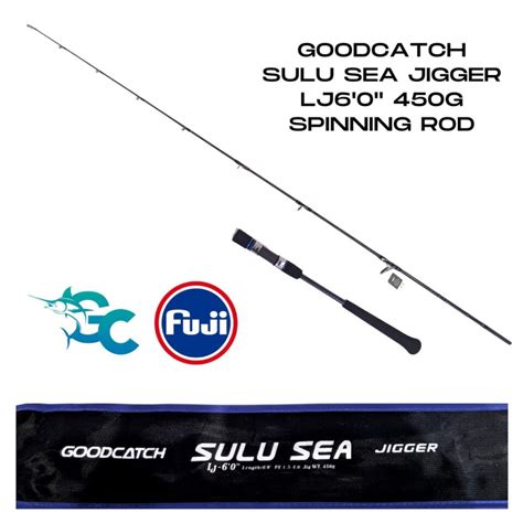 New Goodcatch Gc Sulu Sea Jigger Spinning Lj G Medium Heavy