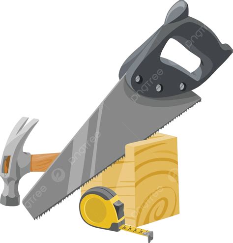 Vector Of Carpentry Tools Carpenter Maintenance Iron Vector Carpenter