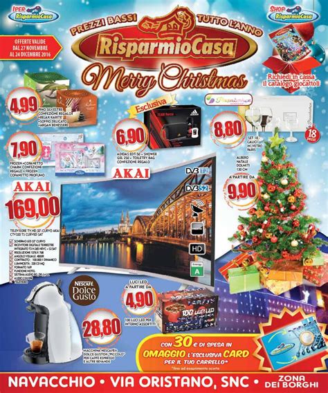 Risparmio casa è una catena italiana, specializzata in articoli per la casa. Volantino Risparmio Casa - Natale Navacchio by Risparmio ...