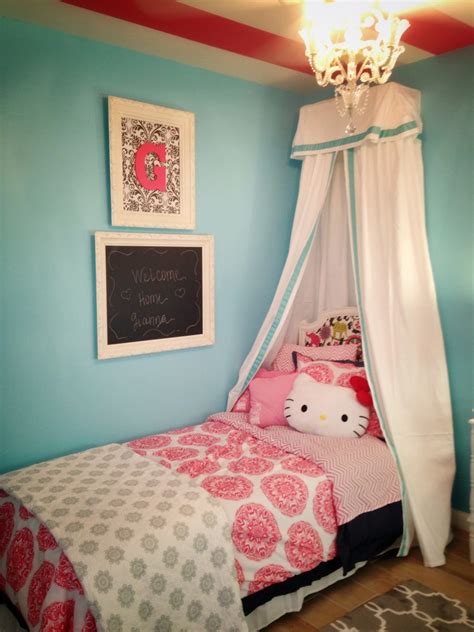 Pink hello kitty art deco mural wall stickers girls room children kids nursery. Hello Kitty Inspired Girls Room - Project Nursery